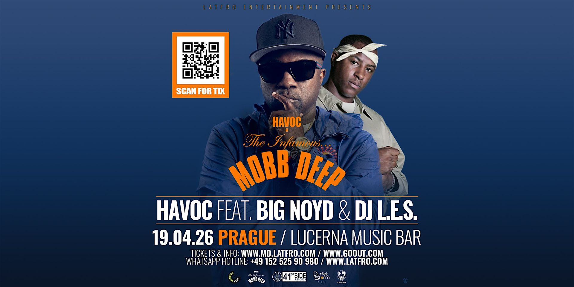 Mobb Deep Havoc feat. Big Noyd, DJ.L.E.S. Live in Prague