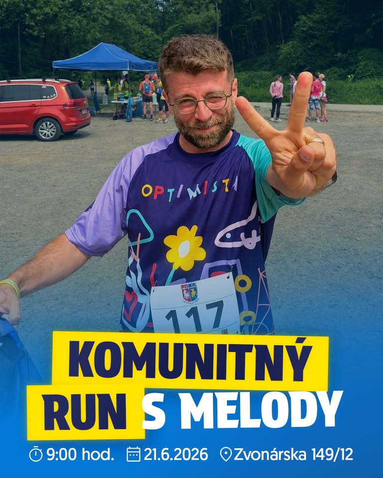 🏃‍♀️ FAMILY-FRIENDLY KOMUNITNÝ RUN S MELODY 🏃‍♂️