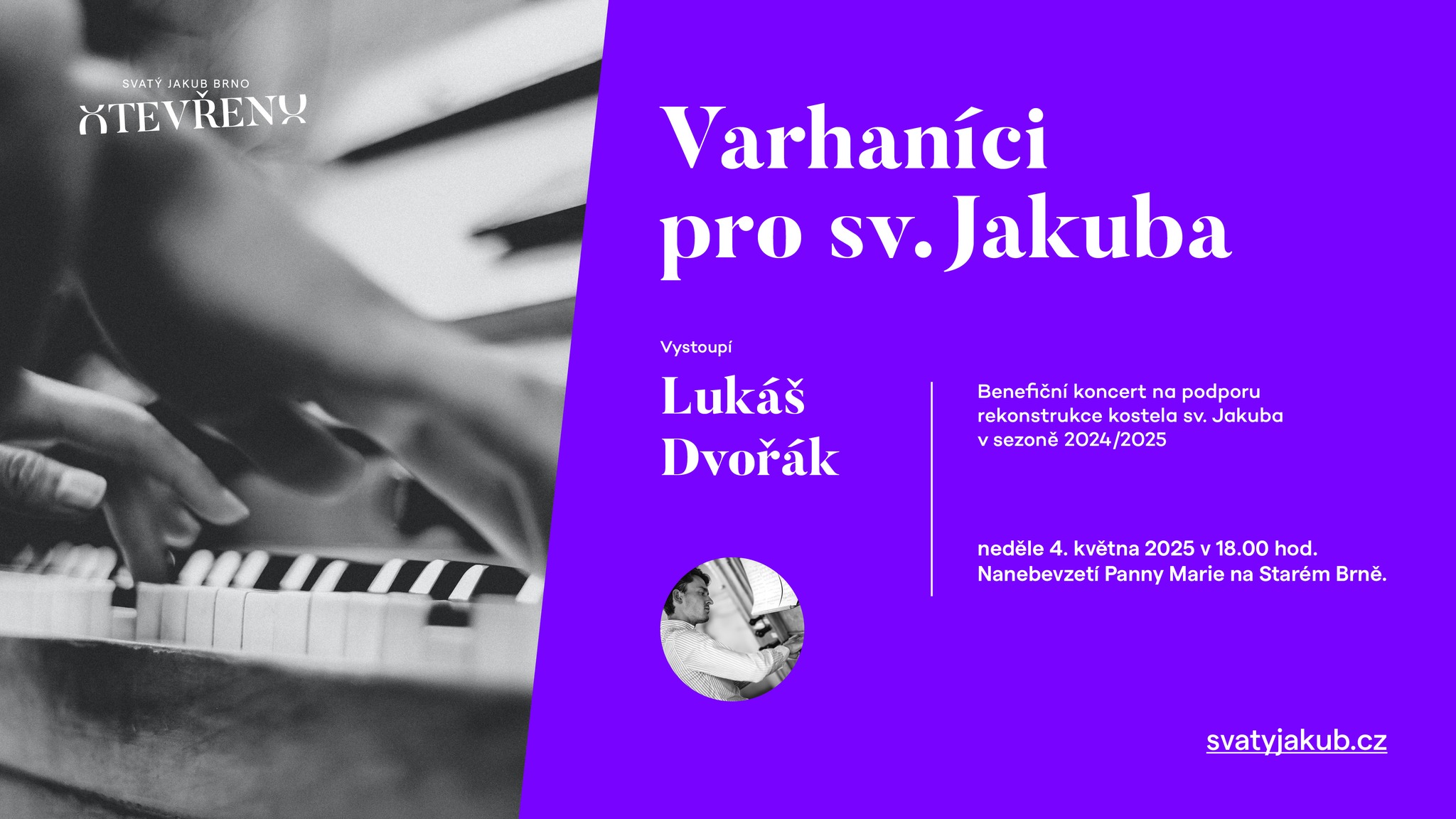 Varhaníci pro sv. Jakuba - Lukáš Dvořák