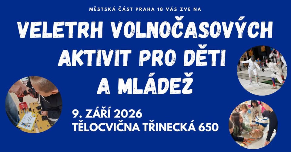 Veletrh volnočasových aktivit pro děti a mládež 2026