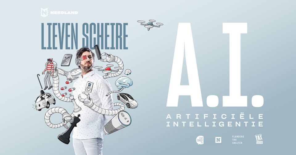 Lieven Scheire - Artificiële Intelligentie in DeLaMar, Amsterdam