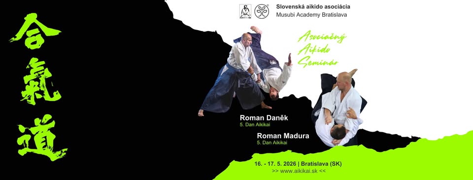 Asociačný aikido seminár | Bratislava (SK) | 16. - 17. Máj 2026