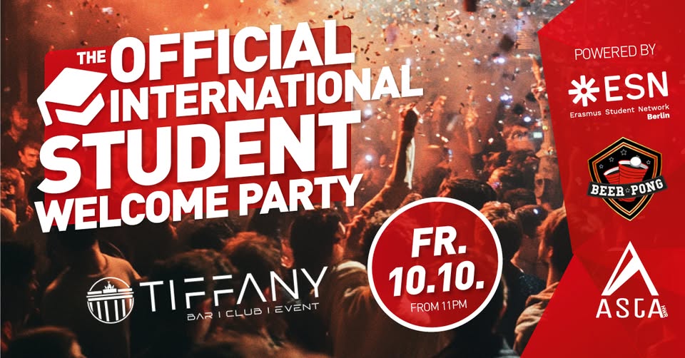 The official International Student Welcome Party