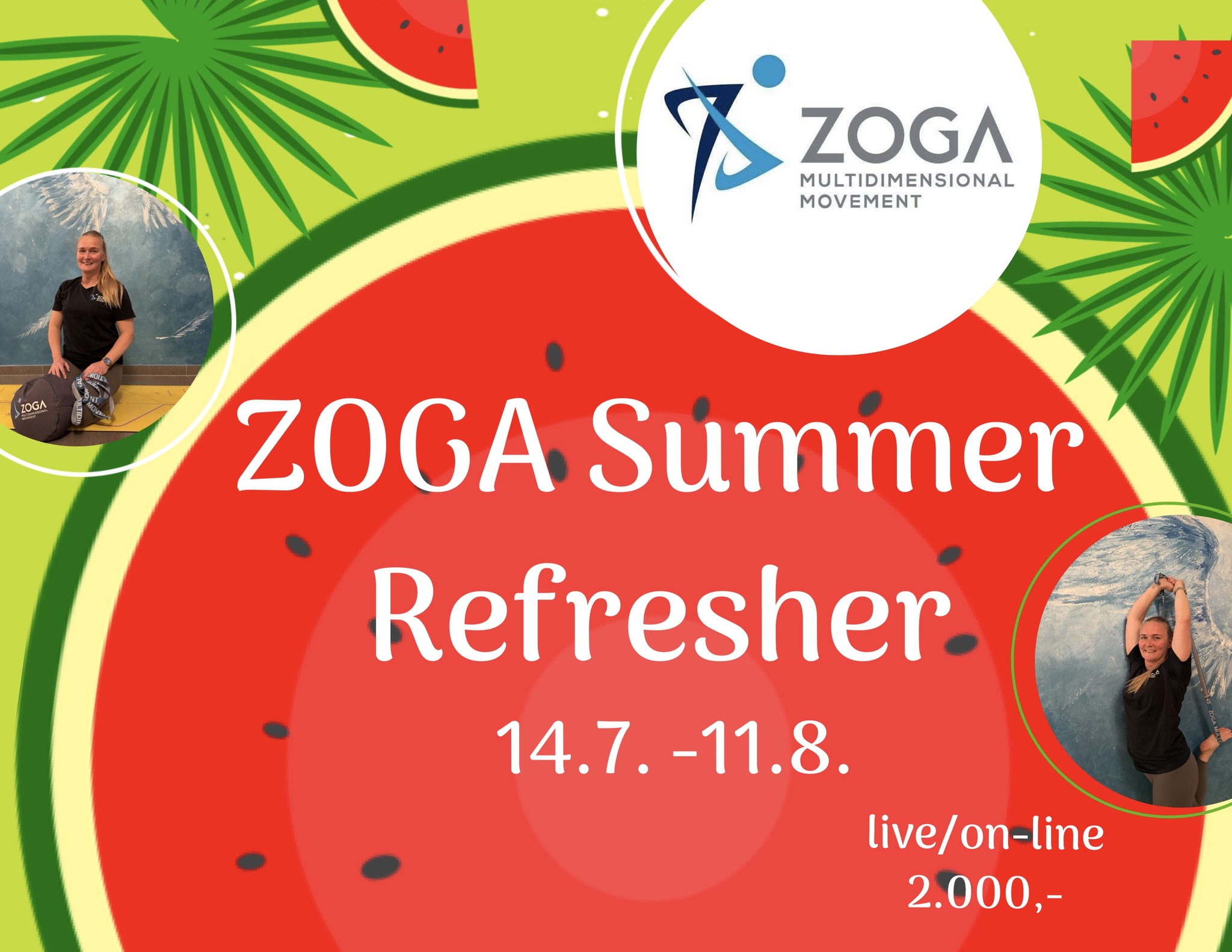 ZOGA Summer Refresher live/online