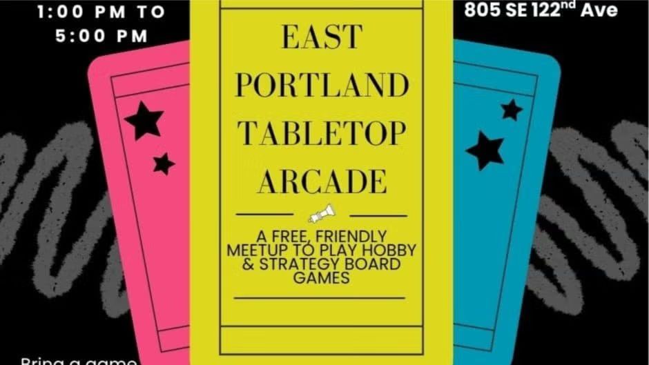 East Portland Tabletop Arcade (September 2025)