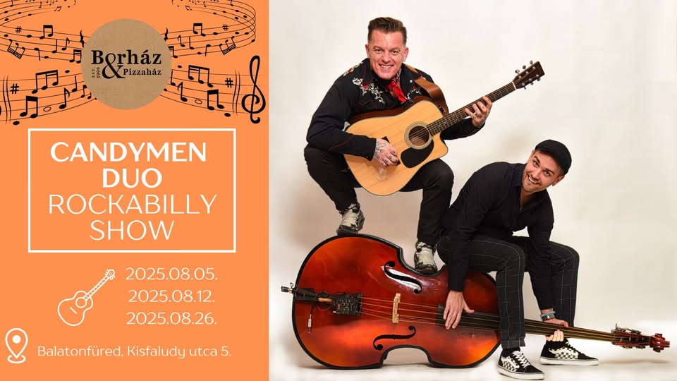 Candymen Duo / Rockabilly Show - Wine House & Pizza House