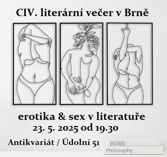 CIV. literární večer v Brně: €rotika & s€x v t€xtu