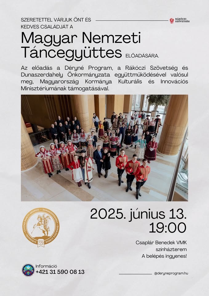 A Magyar Nemzeti Táncegyüttes előadása
