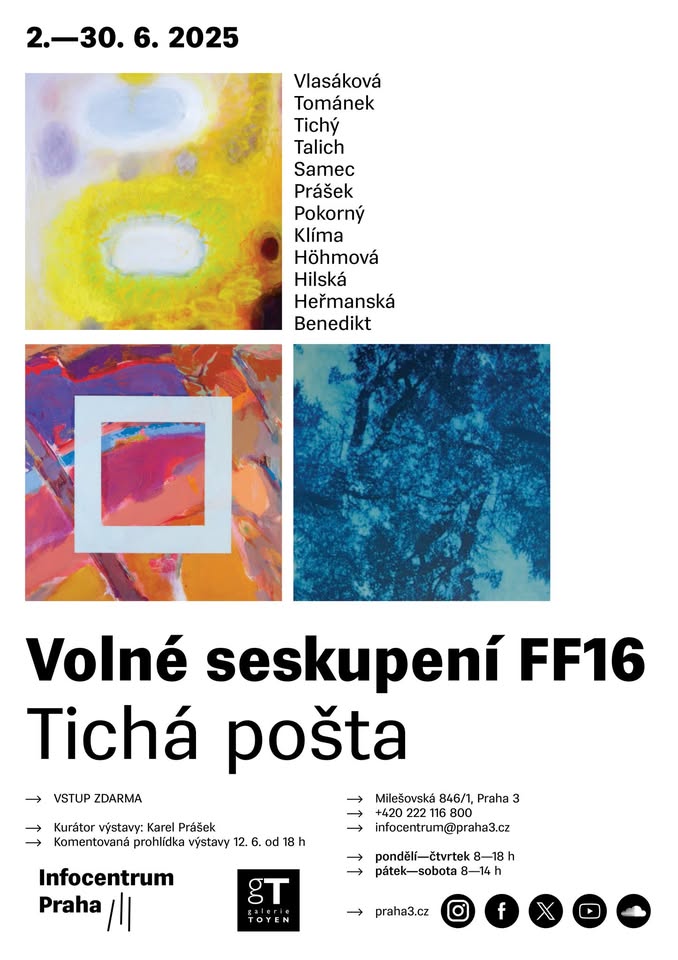 Výstava volného seskupení FF16 "Tichá pošta"