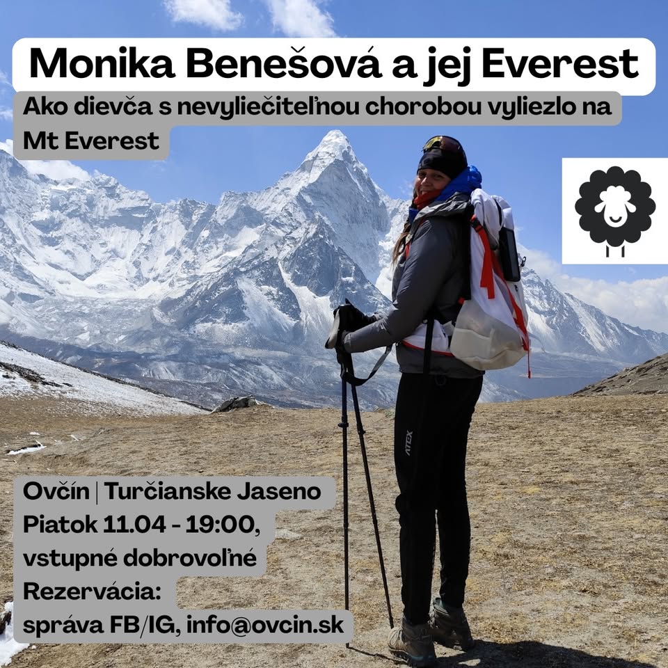 Horolezkyňa Monika Benešová a jej Everest
