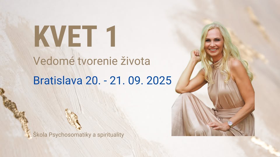 Kurz KVET 1 Vedomé tvorenie reality Bratislava 20. - 21. 09. 2025