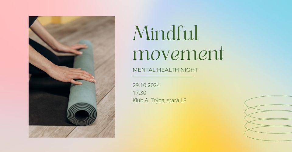 Mental health night - Mindful movement