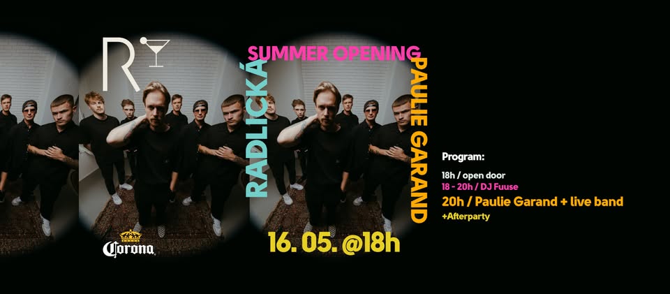 Otvíračka na Radlický: Paulie Garand + live band
