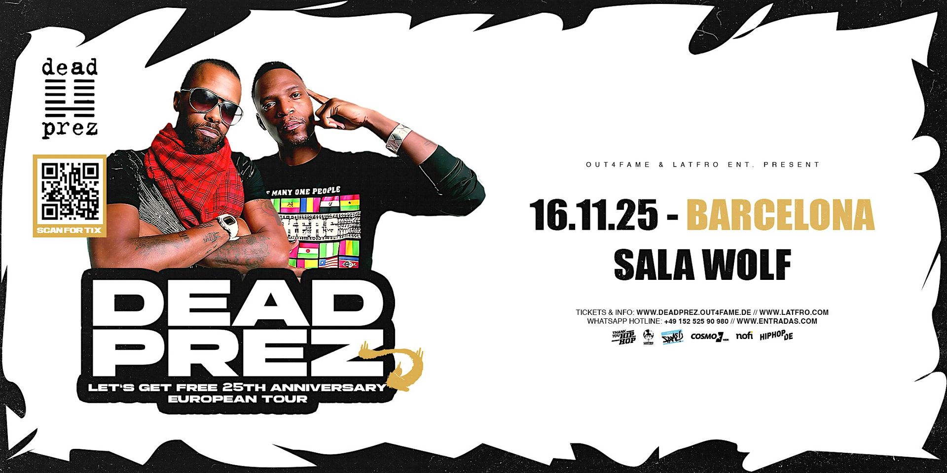 Dead Prez  Live in Barcelona - Sala Wolf