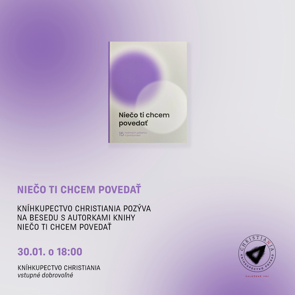 Niečo ti chcem povedať