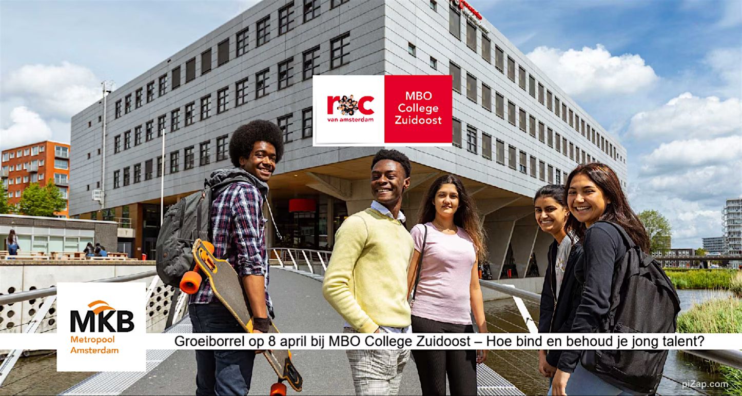 Groeiborrel bij MBO College Zuidoost – Hoe bind en behoud je jong talent?
