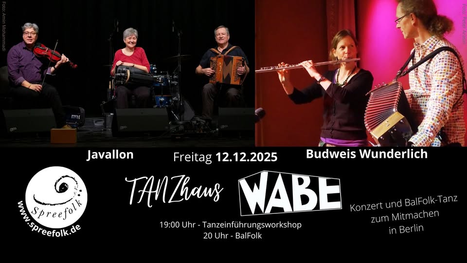 TANZhaus WABE mit Budweis Wunderlich & Javallon