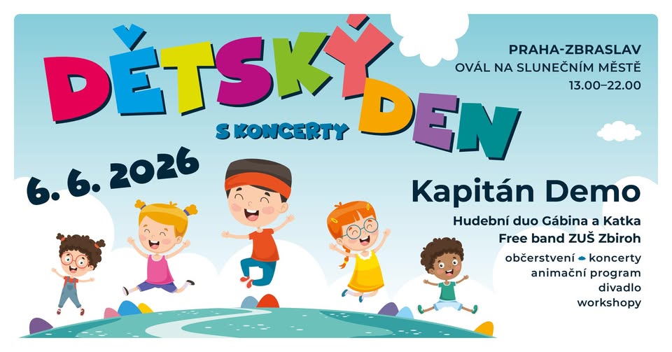 Dětský den na Zbraslavi s koncerty