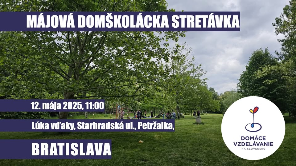 Májová domškolácka stretávka Bratislava
