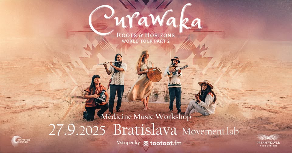 Medicine Music Workshop s Curawaka v Bratislave