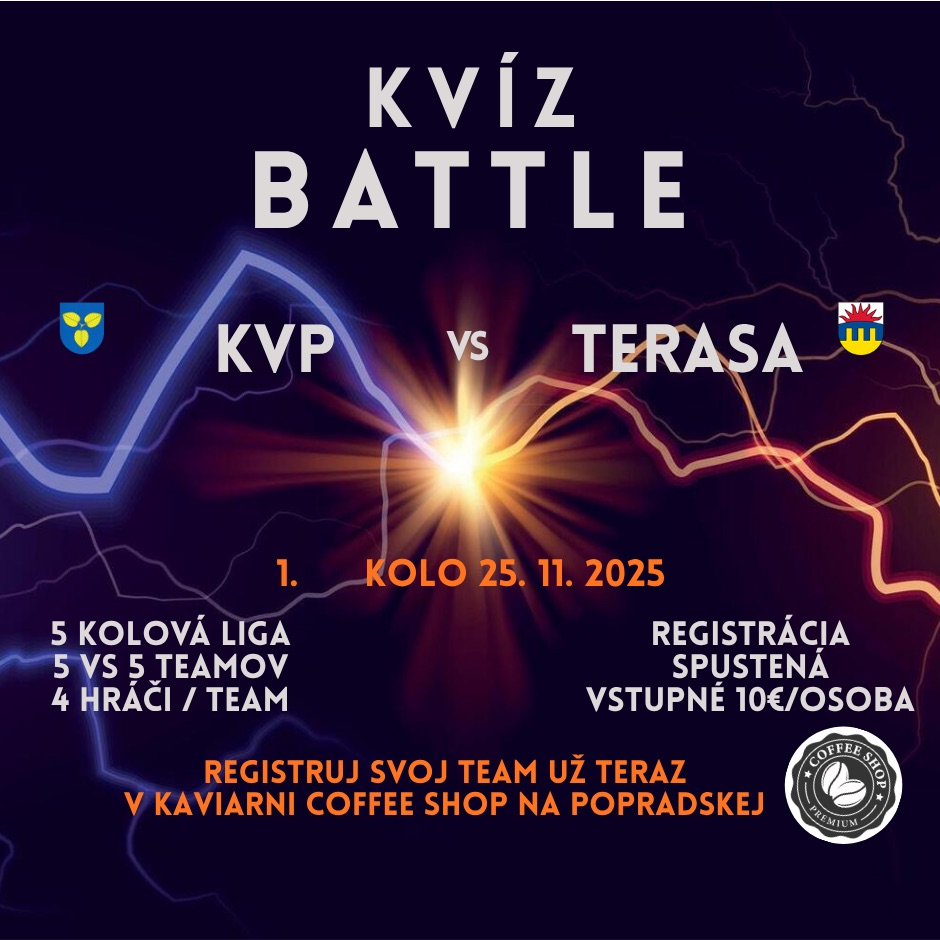 KVÍZ BATTLE - KVP vs. TERASA