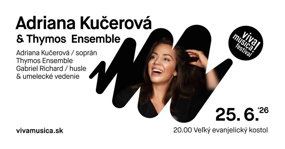 Viva Musica! festival 2026 | Adriana Kučerová & Thymos Ensemble