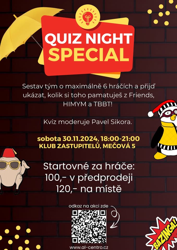 Quiz night - Friends, HIMYM, TBBT