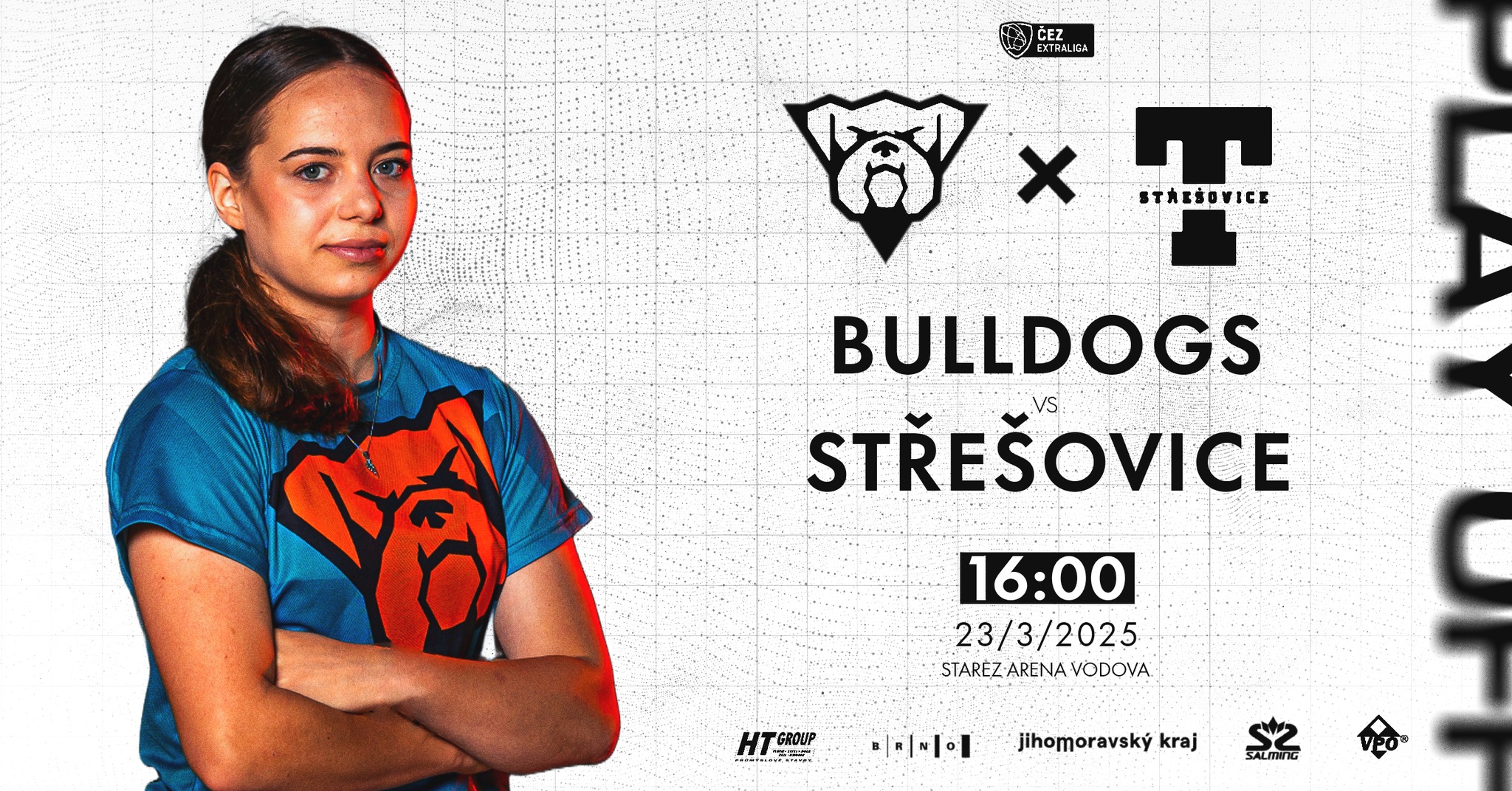 4. zápas čtvrtfinále | Bulldogs Brno - Tatran Střešovice
