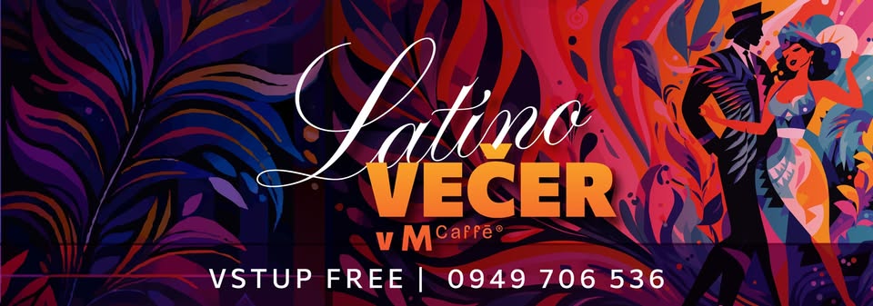 Latino večer v M Caffé
