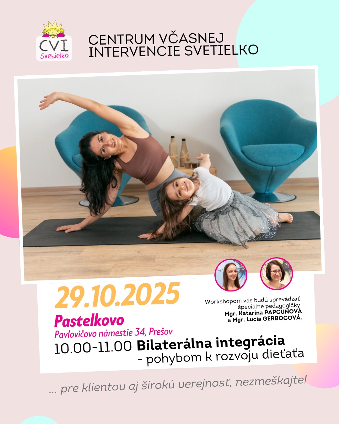 🧠 BILATERÁLNA INTEGRÁCIA – pohybom k rozvoju dieťaťa