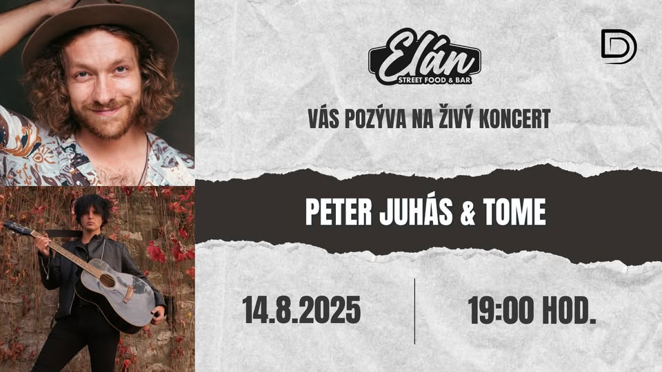 Peter Juhás & TOME | živý koncert v Eláne