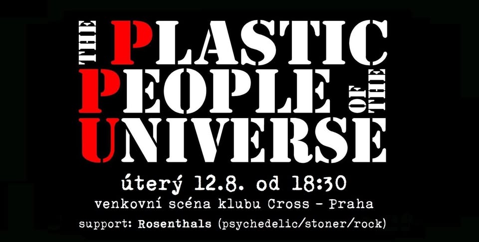 PLASTIC PEOPLE OF THE UNIVERSE - open air koncert před Crossem