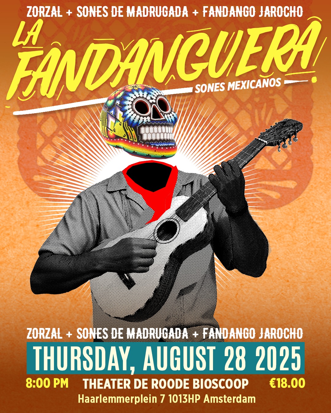 La Fandanguera – Traditional Mexican Music at De Roode Bioscoop