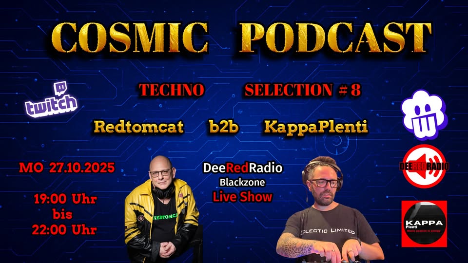COSMIC PODCAST Techno Selection #8
