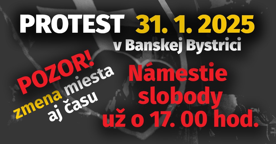 SLOVENSKO JE EURÓPA! BANSKÁ BYSTRICA