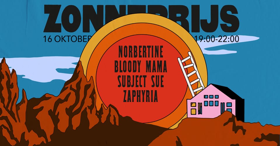 Zonneprijs #1 • Norbertine﻿ •﻿ ﻿﻿Bloody Mama ﻿• ﻿﻿﻿Subject Sue﻿ • ﻿﻿﻿ZAPHYRIA