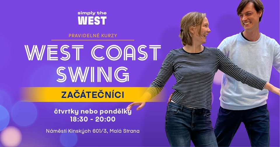 Pravidelné kurzy pro začátečníky West Coast Swingu s Jirkou a Miri