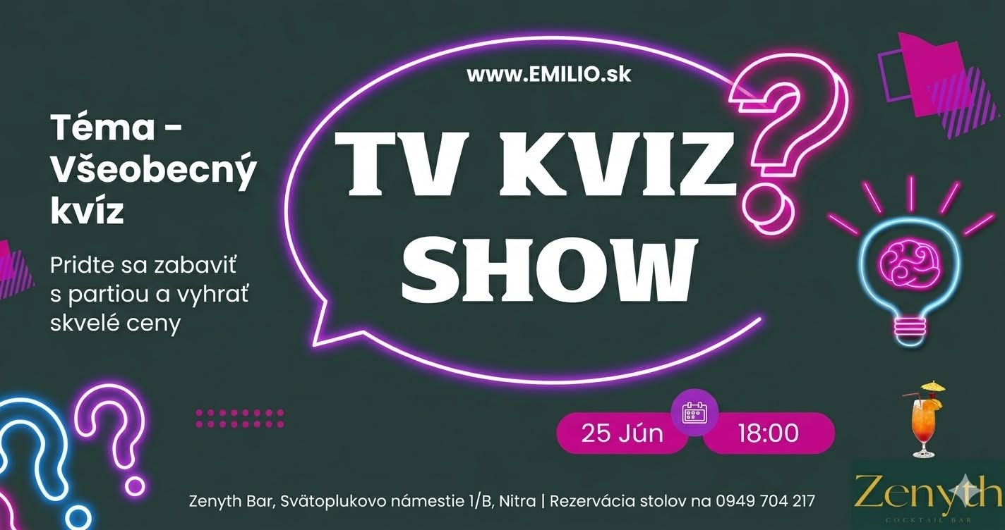 TV KVÍZ SHOW ZENYTH BAR