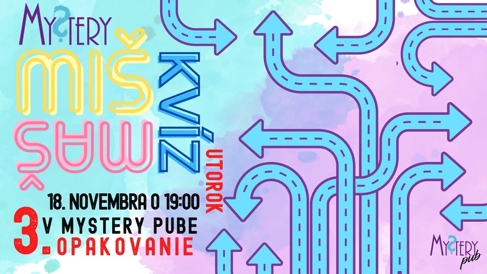 Novembrový Mystery Miš-Maš kvíz - 3. opakovanie