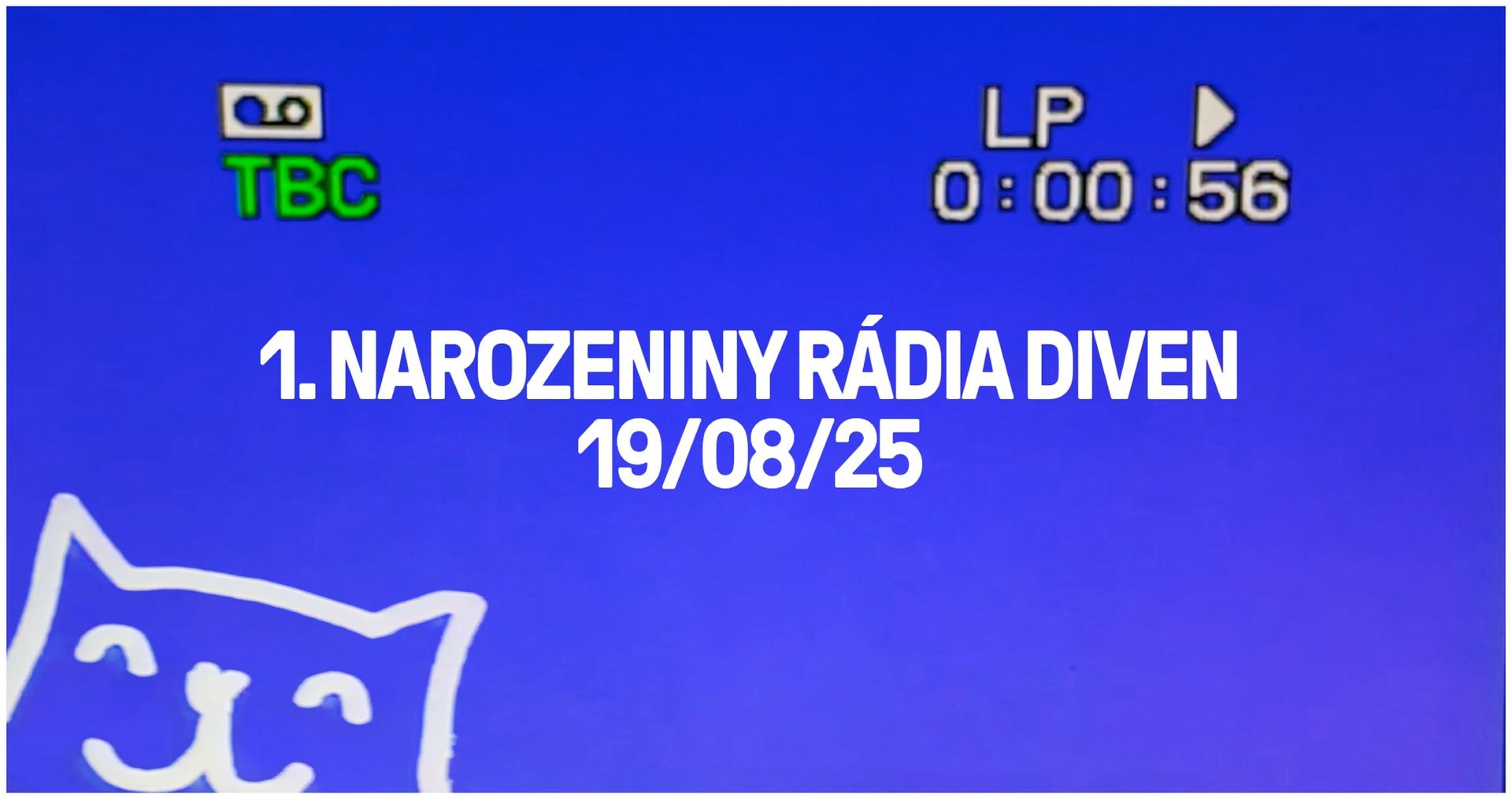 RADIO DIVEN B-DAY PARTY • Na Hradbách