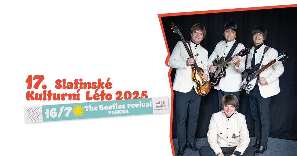 Slatinské kulturní léto - The Beatles revival PANGEA