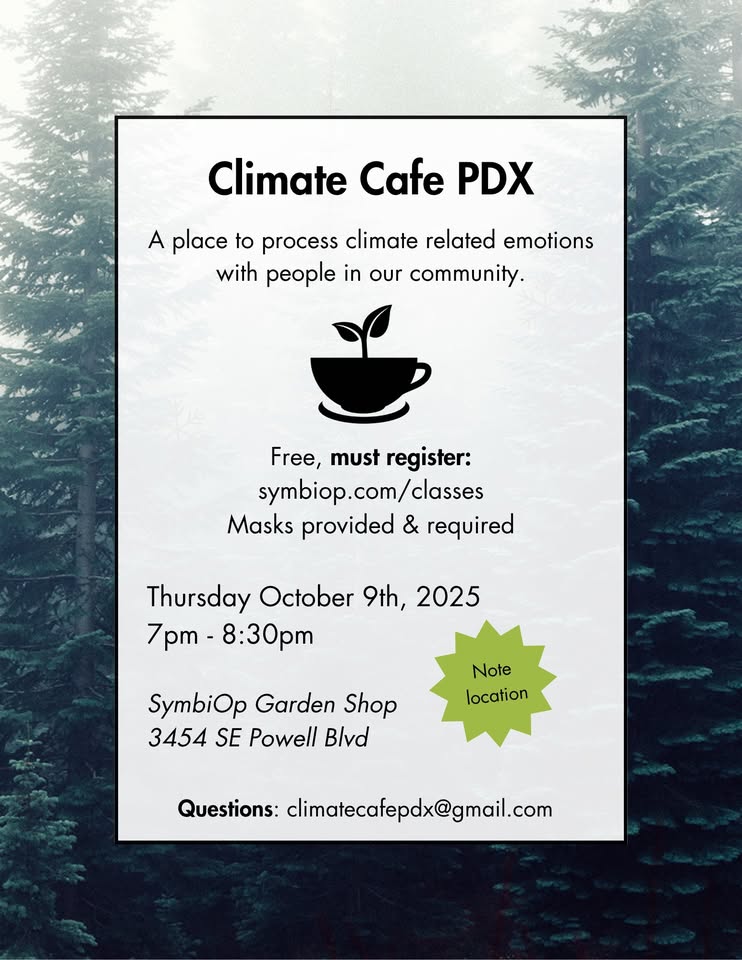 Climate Cafe PDX October
