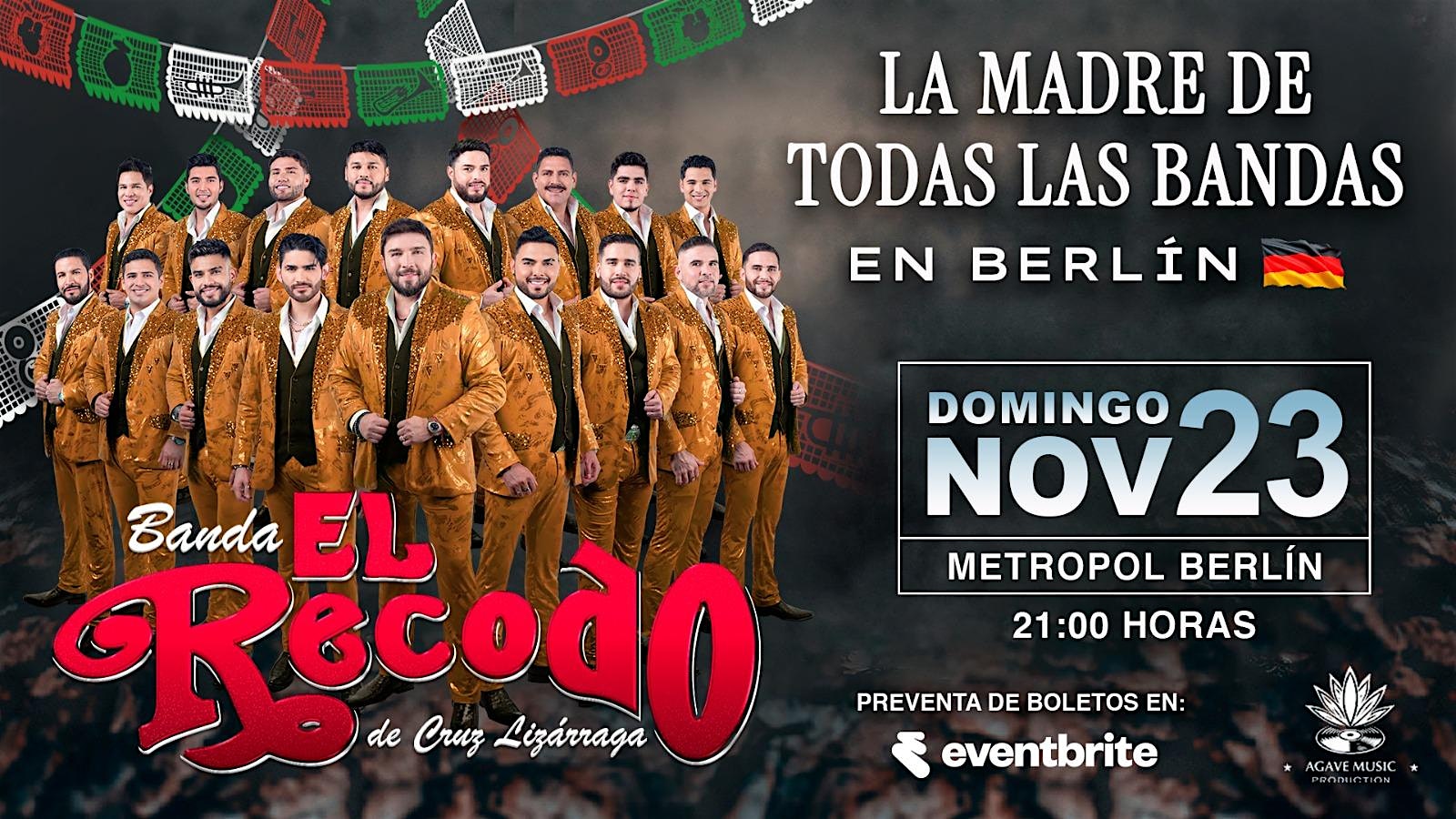 Banda el Recodo en Berlin