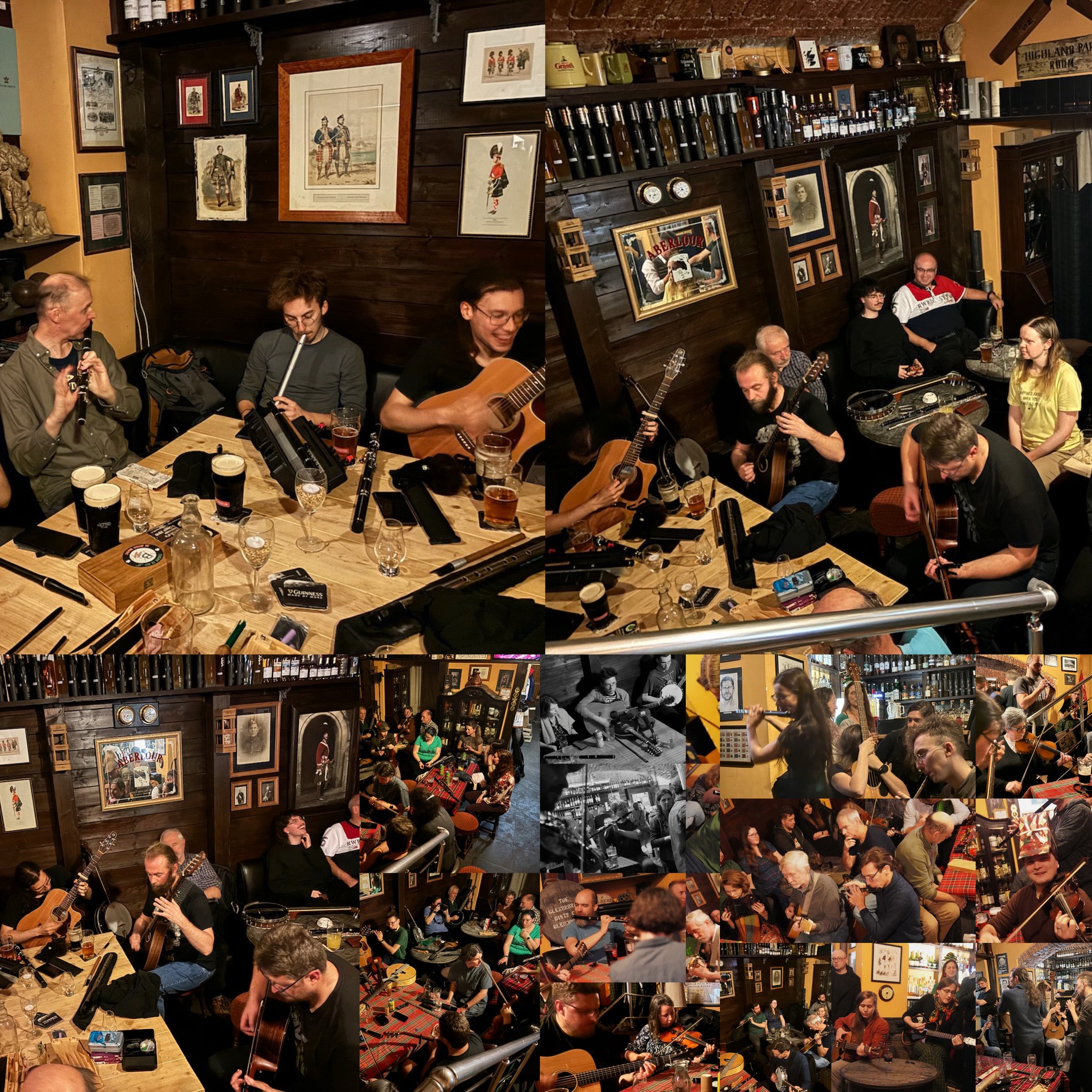 Irish music session