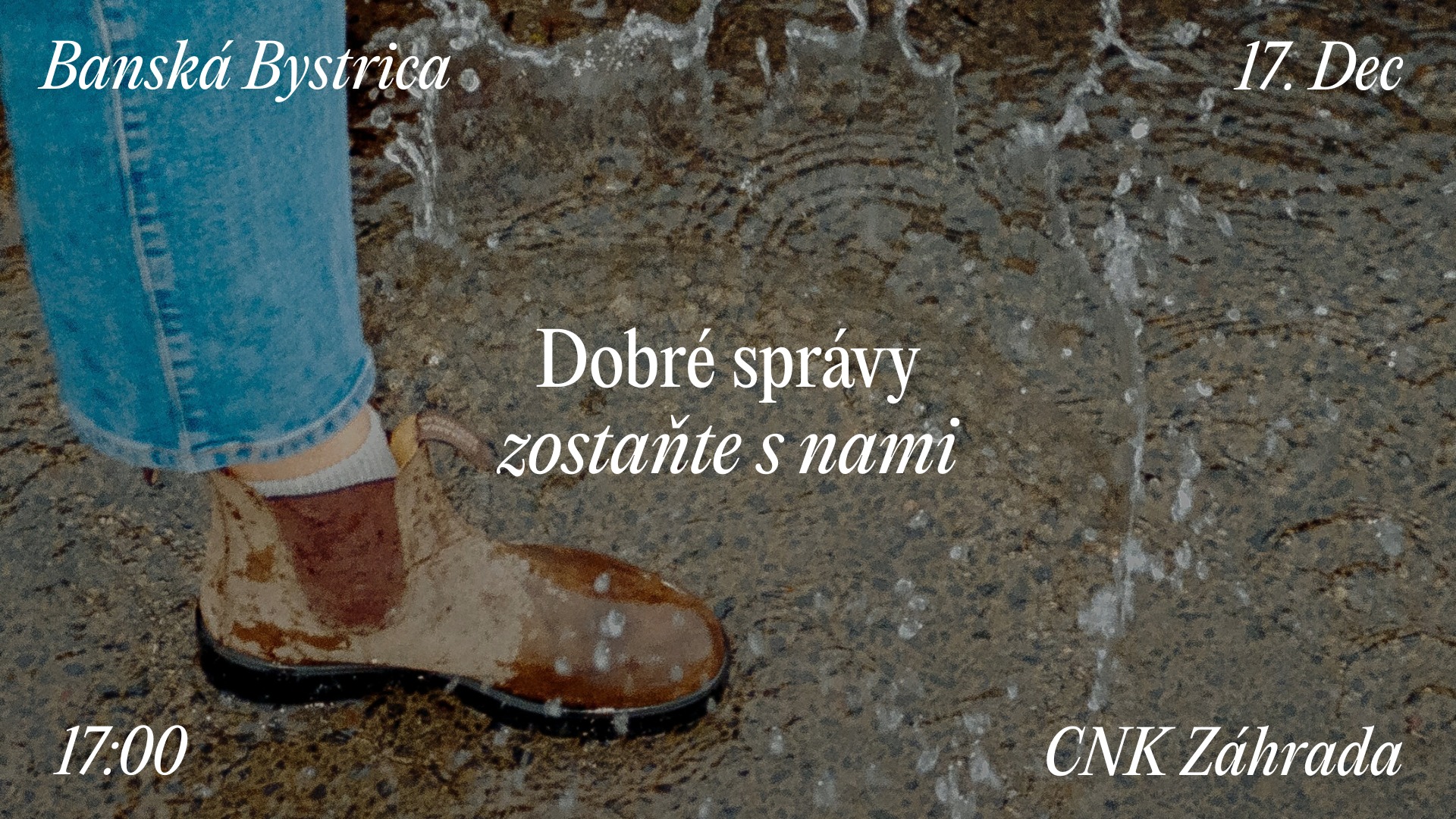 Dobré správy, zostaňte s nami!