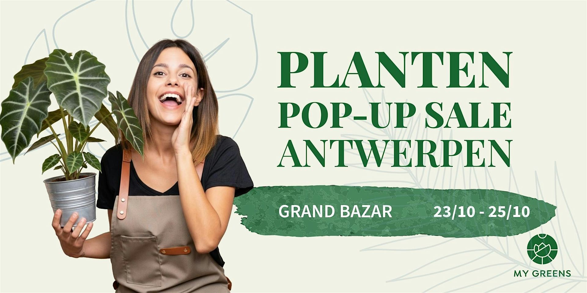 Planten Pop-Up Sale Antwerpen: Terug naar onze thuisbasis!
