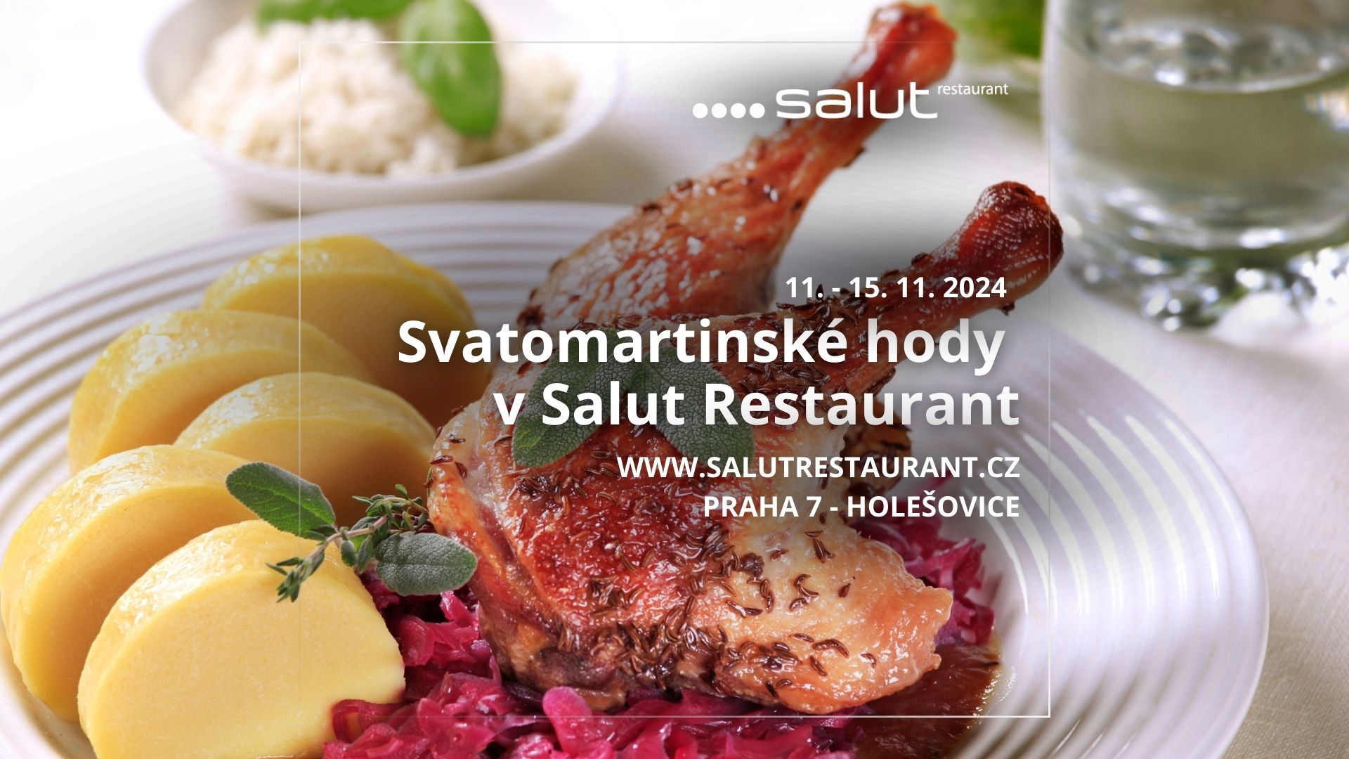 Tradiční Svatomartinské hody 2024 v Salut Restaurant