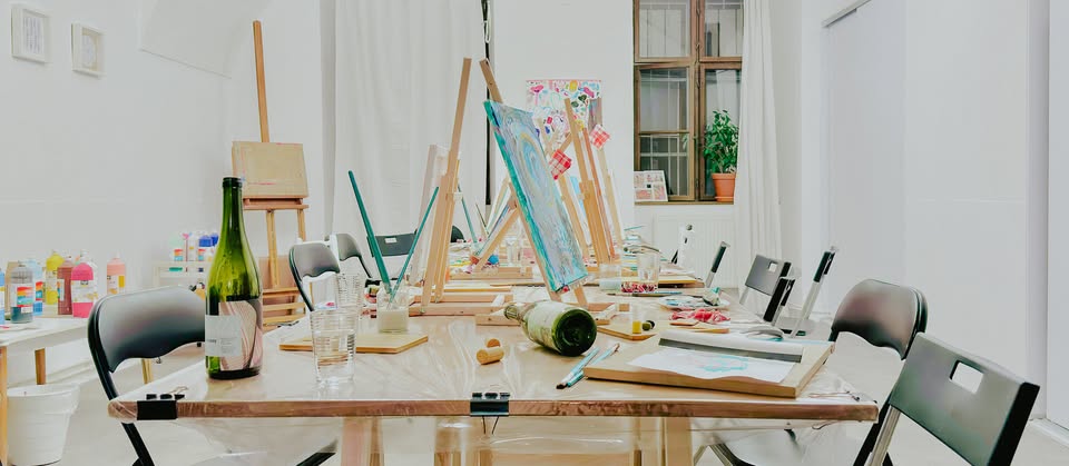 🎄Vianočný🎄 🍷 Wine & Paint 🎨