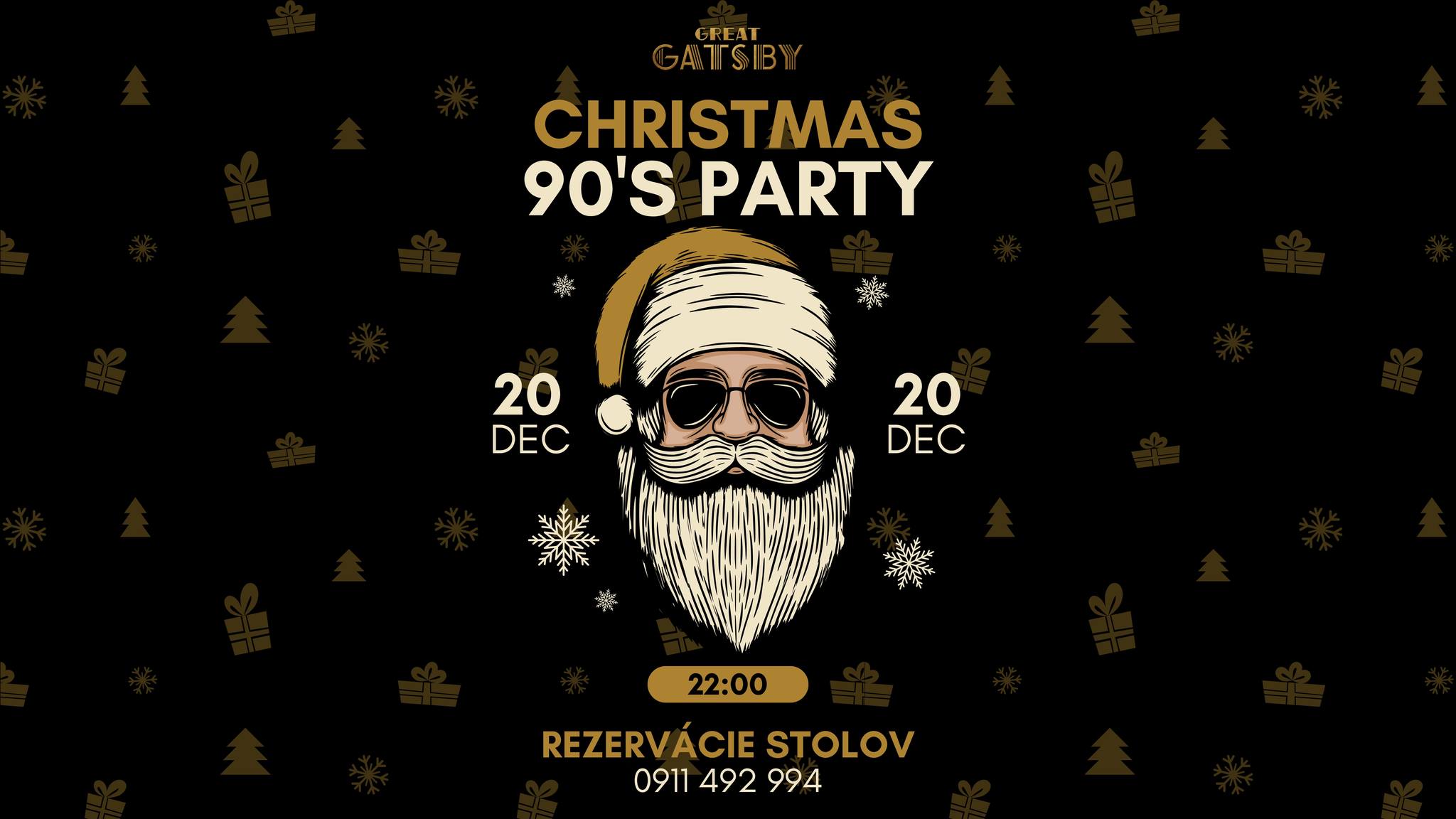 CHRISTMAS 90'S PARTY 🎄