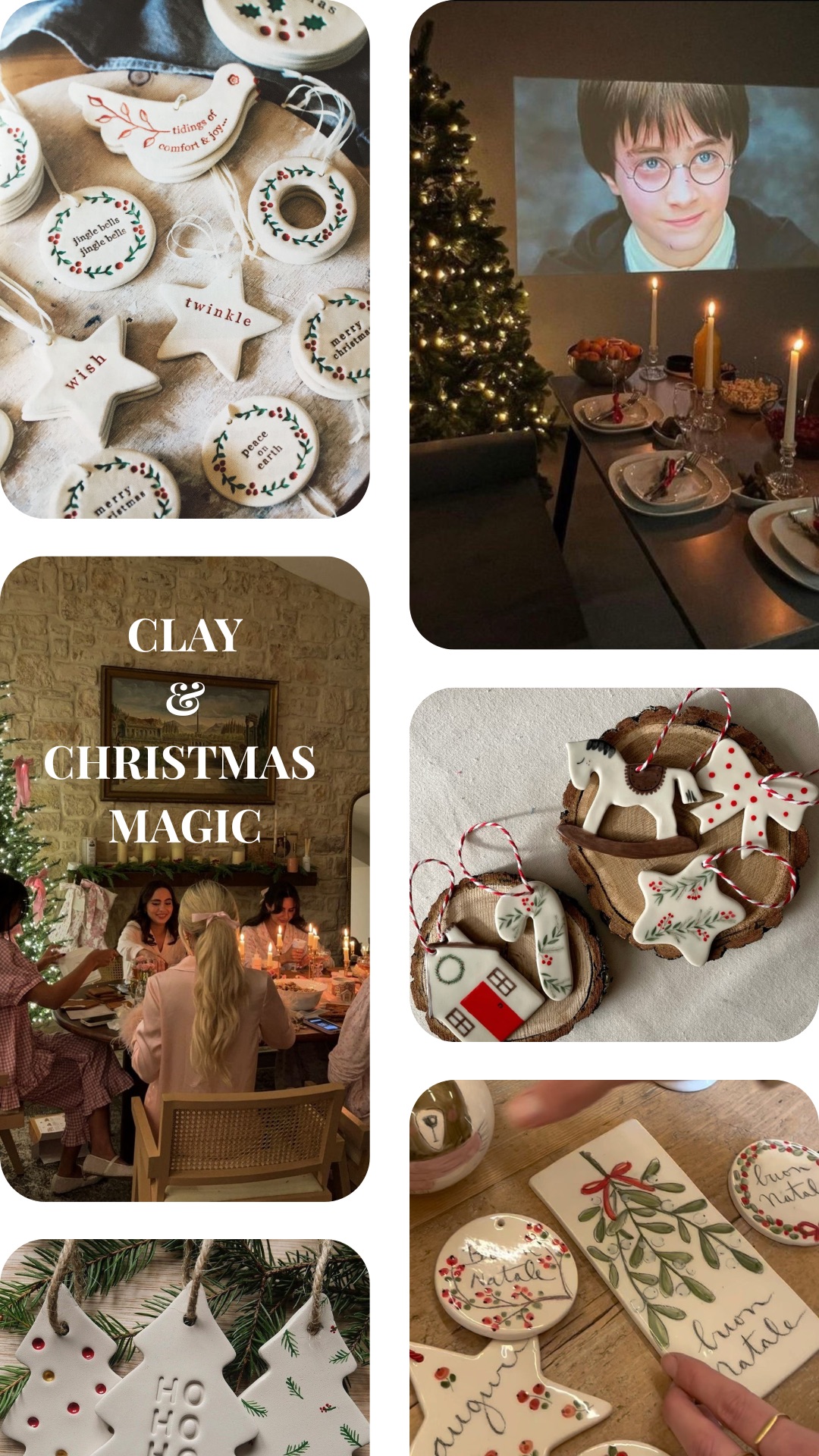 Clay&Christmas magic 🪄